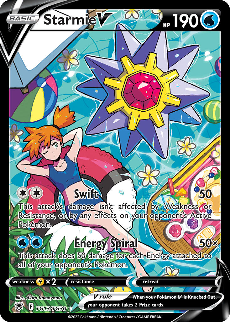 (TG13/TG30) Pokemon TCG Astral Radiance Single: Starmie V Ultra Rare