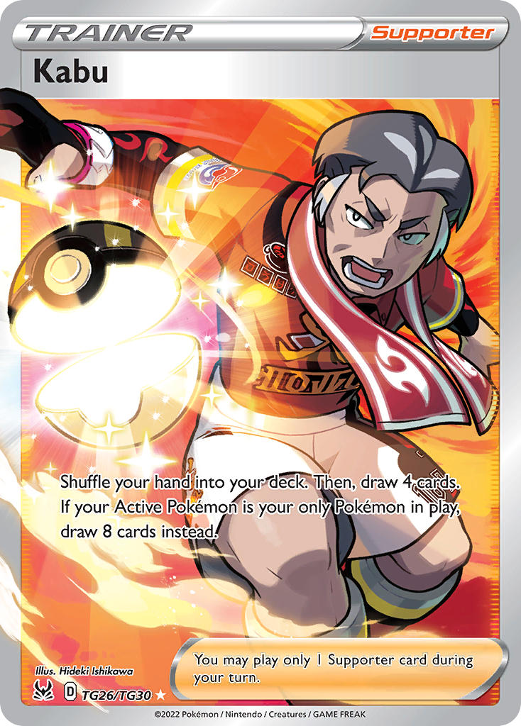 (TG26/TG30) Pokemon TCG Lost Origin Single: Kabu Ultra Rare