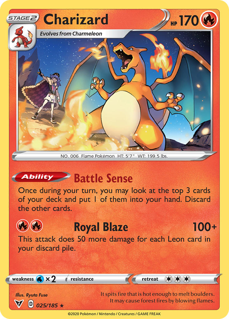 (025/185) Pokemon TCG Vivid Voltage Single: Charizard Promo