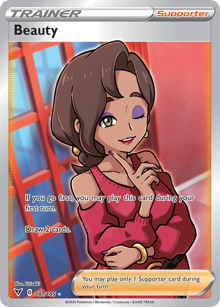 (181/185) Pokemon TCG Vivid Voltage Single: Beauty Ultra Rare