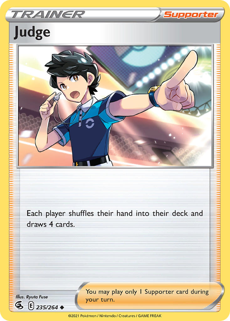 (235/264) Pokemon TCG Fusion Strike Single: Judge Uncommon