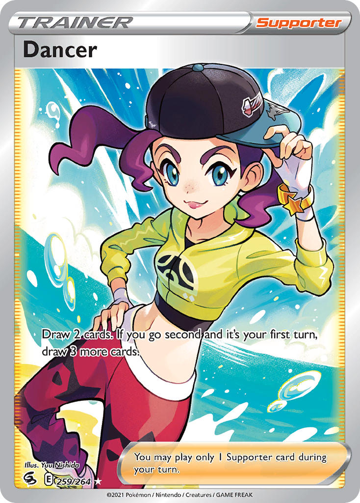(259/264) Pokemon TCG Fusion Strike Single: Dancer Ultra Rare