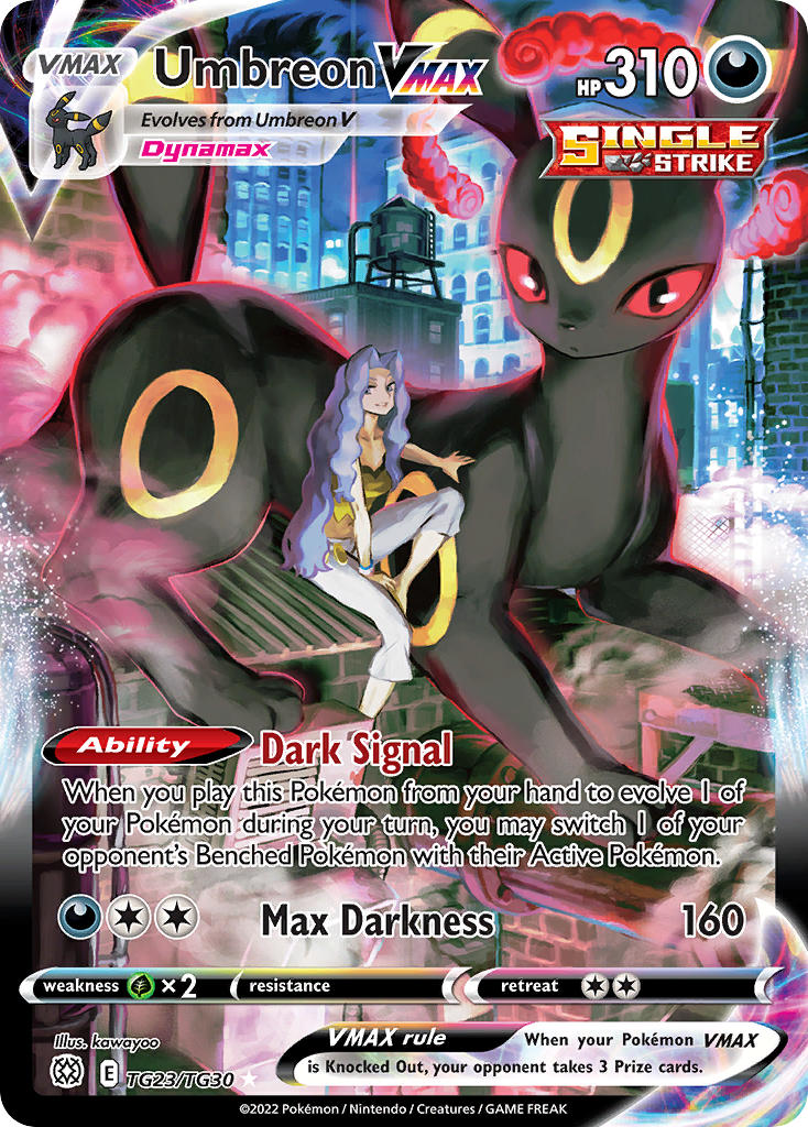 TG23/TG30) Pokemon TCG Brilliant Stars Single: Umbreon VMAX Ultra Rar Puca Puca Games TG23/TG30) Pokemon TCG Brilliant Stars Single: Umbreon VMAX Ultra Rar Puca Puca Games