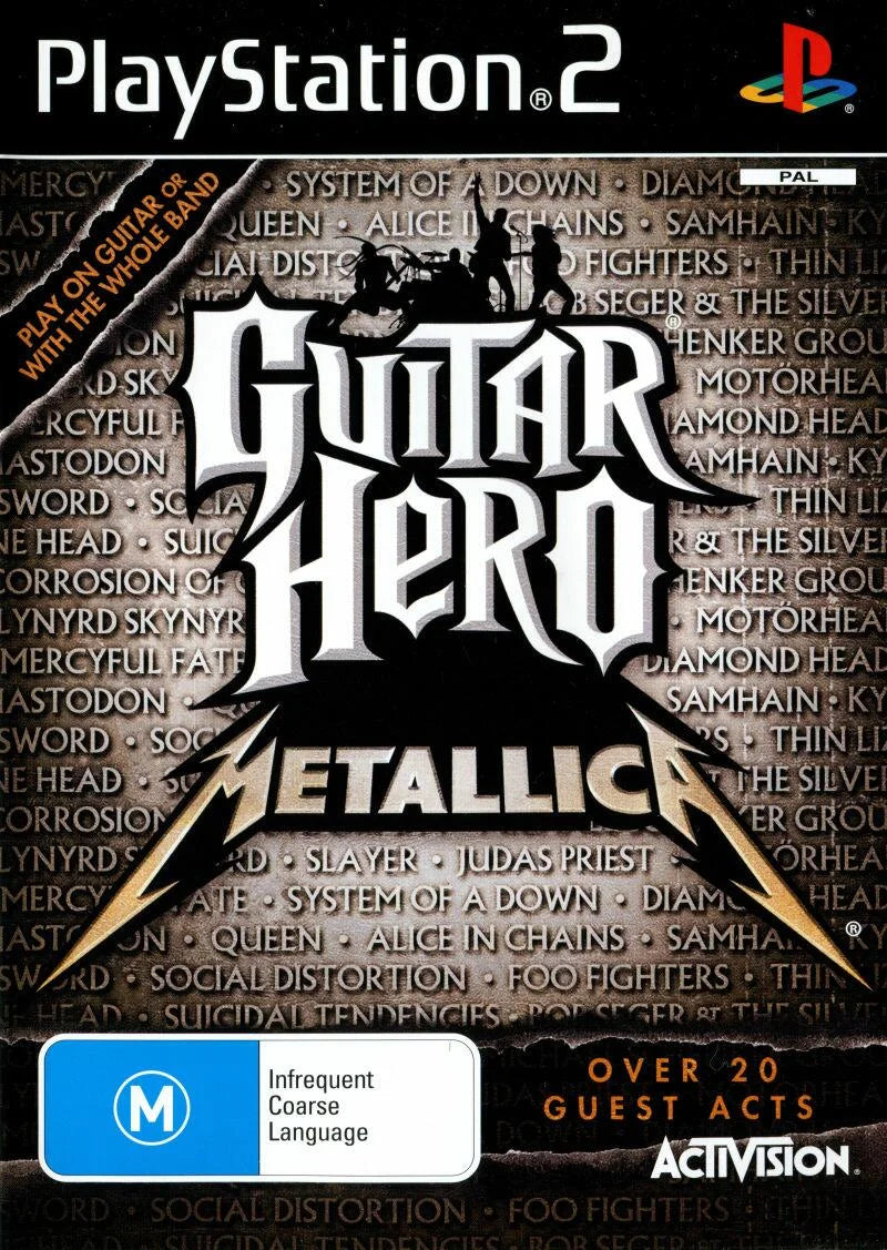 Playstation 2: Guitar Hero Metallica