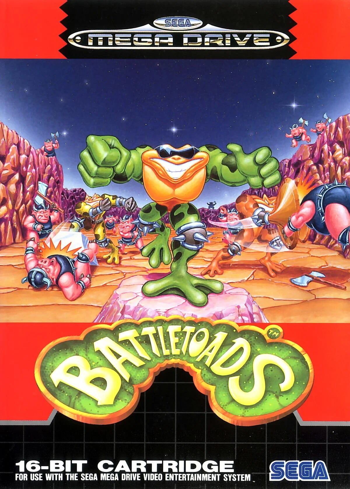 Mega Drive: Battletoads