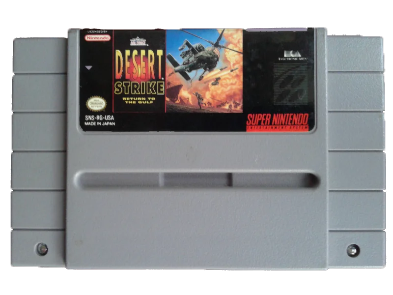 Super Nintendo: Desert Strike Return to the Gulf