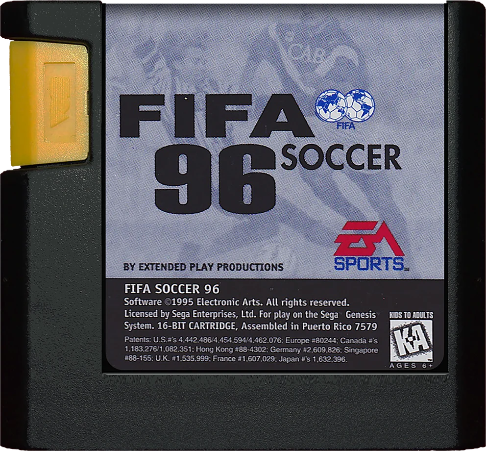 Mega Drive: FIFA Soccer 96