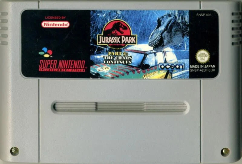 Super Nintendo: Jurassic Park Part 2