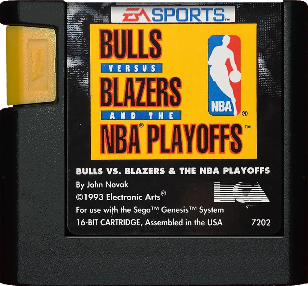 Mega Drive: Bulls versus Blazers and the NBA Playoffs