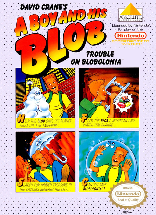NES: A Boy and His Blob Trouble on Blobolonia