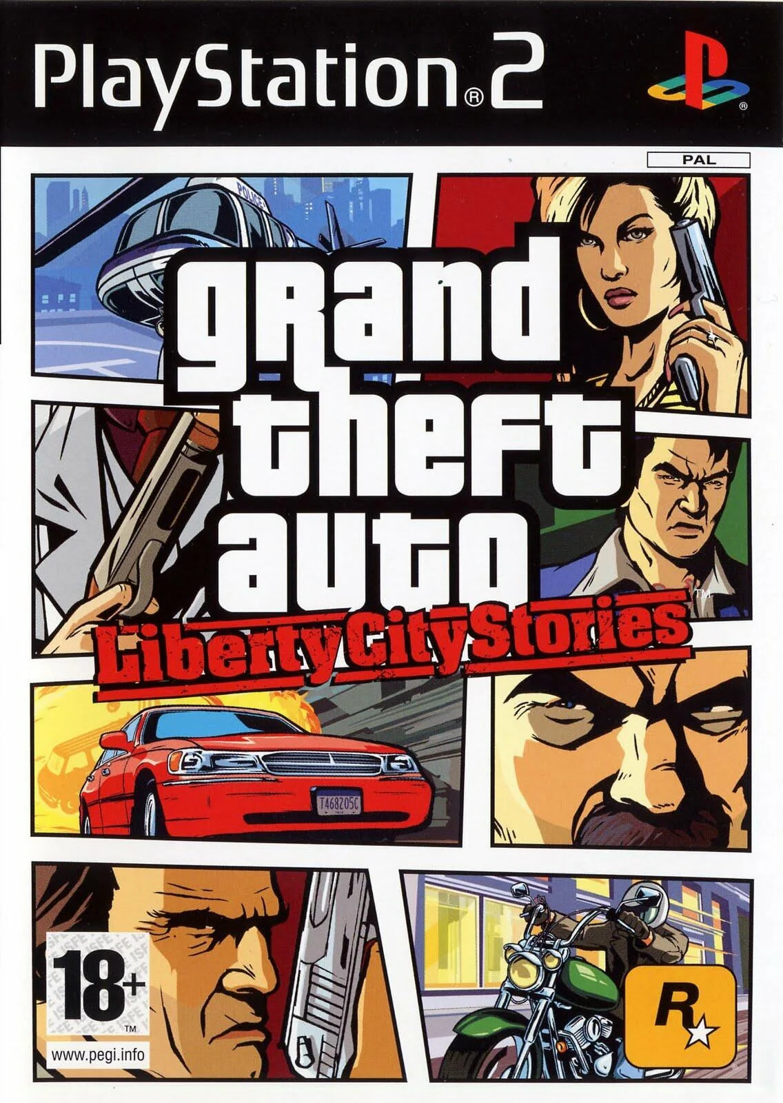 Playstation 2: Grand Theft Auto Liberty City Stories