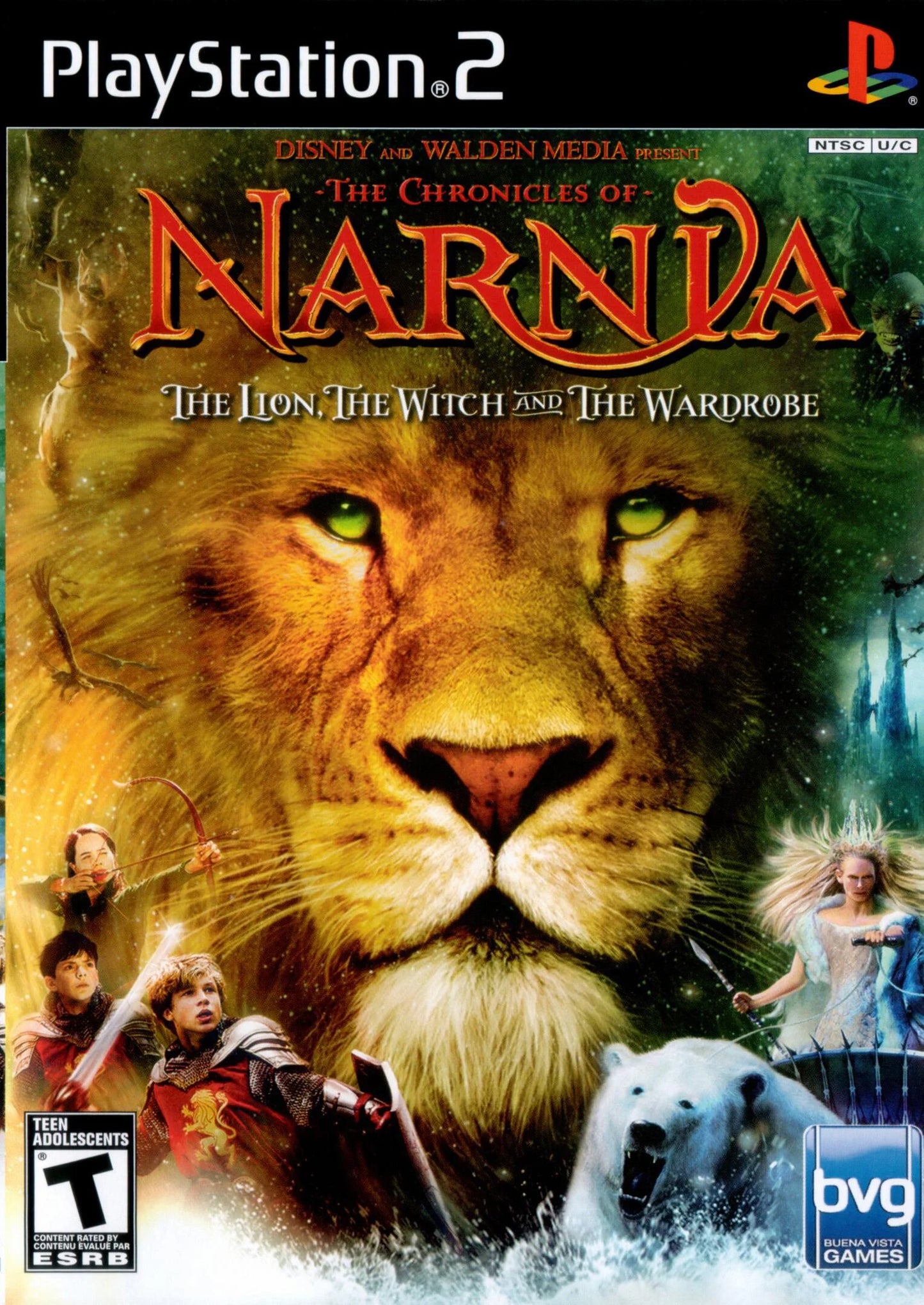 Playstation 2: Chronicles of Narnia Lion Witch and the Wardrobe