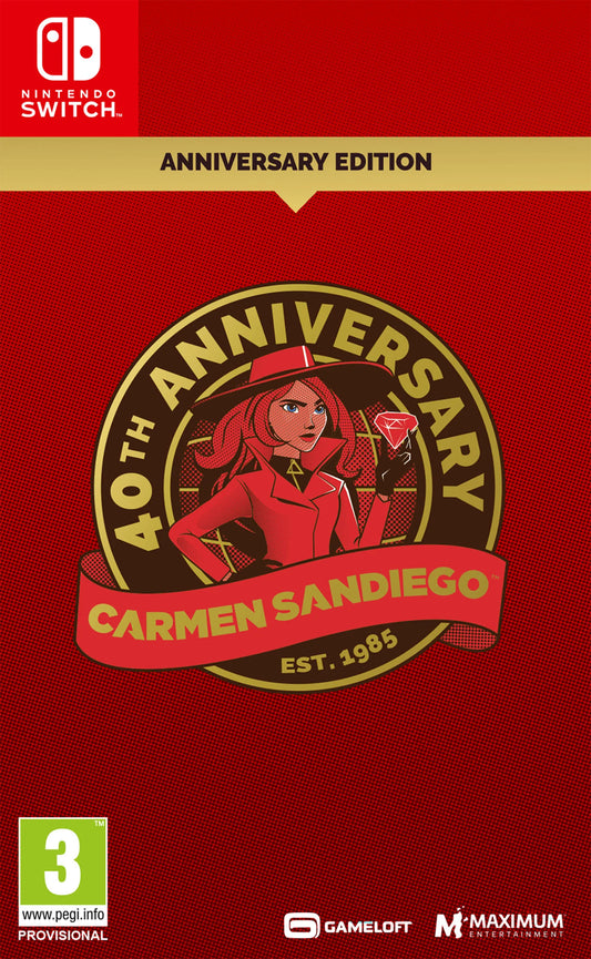 Nintendo Switch: Carmen Sandiego 40th Anniversary Edition