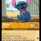 (022) Lorcana The First Chapter Single: Stitch - New Dog  Holo Common