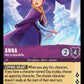 (035) Lorcana The First Chapter Single: Anna - Heir to Arendelle  Holo Uncommon