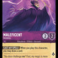 (049) Lorcana The First Chapter Single: Maleficent - Sorceress  Holo Common