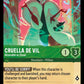 (072) Lorcana The First Chapter Single: Cruella De Vil - Miserable As Usual  Holo Rare