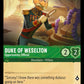 (073) Lorcana The First Chapter Single: Duke of Weselton - Opportunistic Official  Common