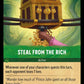 (097) Lorcana The First Chapter Single: Steal From the Rich  Holo Rare
