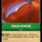 (102) Lorcana The First Chapter Single: Stolen Scimitar  Holo Common