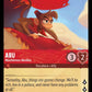 (103) Lorcana The First Chapter Single: Abu - Mischievous Monkey  Holo Common