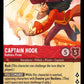 (107) Lorcana The First Chapter Single: Captain Hook - Ruthless Pirate  Rare