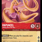 (121) Lorcana The First Chapter Single: Rapunzel - Letting Down Her Hair  Holo Uncommon