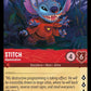 (125) Lorcana The First Chapter Single: Stitch - Abomination  Holo Rare