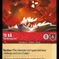 (126) Lorcana The First Chapter Single: Te K�� - The Burning One  Holo Super Rare