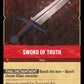 (136) Lorcana The First Chapter Single: Sword of Truth  Rare