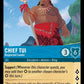 (143) Lorcana The First Chapter Single: Chief Tui - Respected Leader  Holo Uncommon