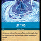 (163) Lorcana The First Chapter Single: Let It Go  Holo Rare
