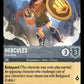 (181) Lorcana The First Chapter Single: Hercules - True Hero  Holo Common