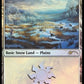 (001) Magic The Gathering Secret Lair Drop Series Single: Snow-Covered Plains Holo Land