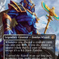 (001) Magic The Gathering Commander: Aetherdrift Single: Hashaton, Scarab's Fist Holo Mythic