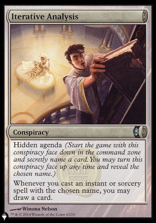 (006) Magic The Gathering The List Single: Iterative Analysis  Uncommon