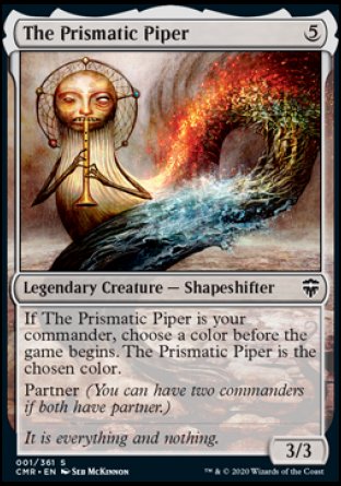 (001/361) Magic The Gathering Commander Legends Single: The Prismatic Piper  Special