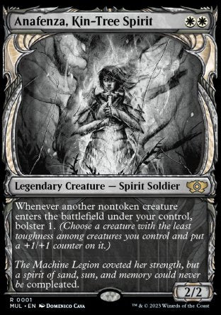(001) Magic The Gathering Multiverse Legends Single: Anafenza, Kin-Tree Spirit (V.1)  Rare