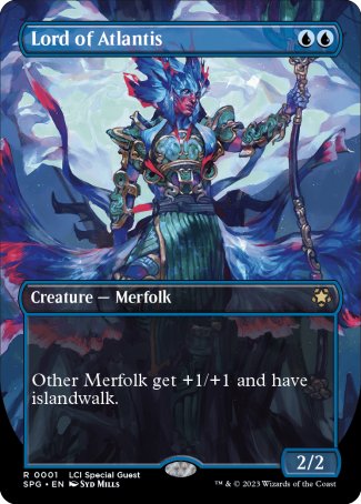 (001) Magic The Gathering Special Guests Single: Lord of Atlantis Holo Rare