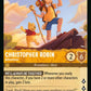 (002) Lorcana Rise of the Floodborn Single: Christopher Robin - Adventurer  Holo Rare