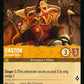 (008) Lorcana Rise of the Floodborn Single: Gaston - Baritone Bully  Holo Uncommon
