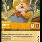 (011) Lorcana Rise of the Floodborn Single: Happy - Good-Natured  Holo Common