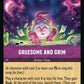 (062) Lorcana Rise of the Floodborn Single: Gruesome And Grim  Holo Rare