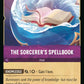 (068) Lorcana Rise of the Floodborn Single: The Sorcerer's Spellbook  Holo Rare