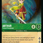(069) Lorcana Rise of the Floodborn Single: Arthur - Trained Swordsman  Common