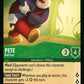 (088) Lorcana Rise of the Floodborn Single: Pete - Bad Guy (V.1)  Holo Rare
