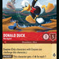 (106) Lorcana Rise of the Floodborn Single: Donald Duck - Not Again!  Holo Legendary