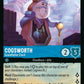 (142) Lorcana Rise of the Floodborn Single: Cogsworth - Grandfather Clock  Holo Super Rare