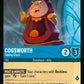 (143) Lorcana Rise of the Floodborn Single: Cogsworth - Talking Clock  Holo Uncommon