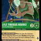 (078) Lorcana Into the Inklands Single: Lyle Tiberius Rourke - Cunning Mercenary  Holo Super Rare